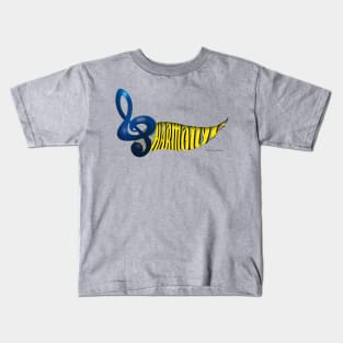 Harmonic musical ribbon Kids T-Shirt